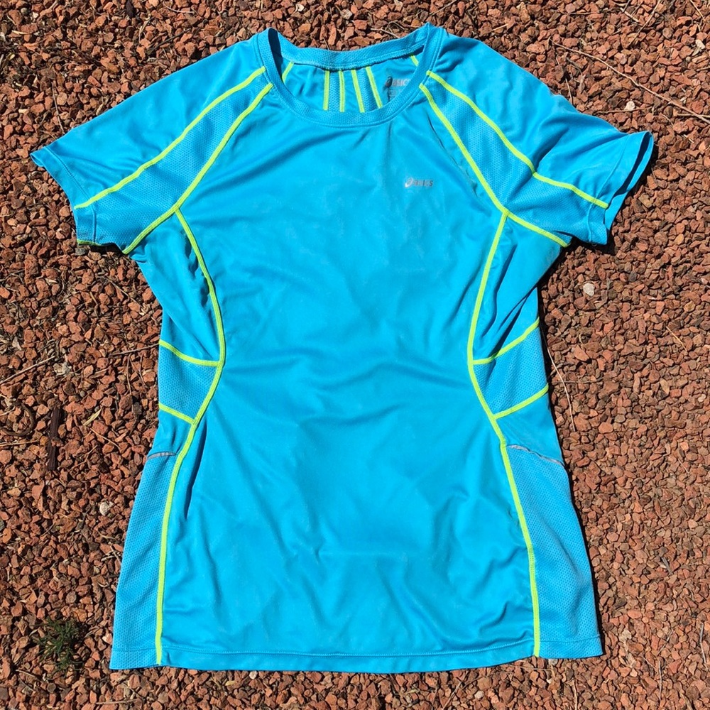 ASICS cycling shirt.